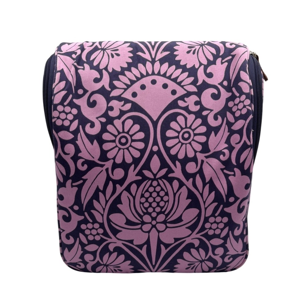 Amy Butler Toiletry Bag Womens OS Purple Excellent Hanging Travel Makeup Case